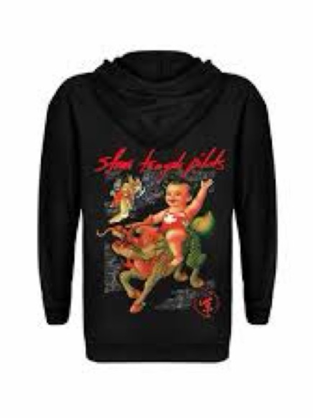 Stone Temple Pilots “Purple” Album Graphic Hoodie Full Zip Size Small New 90s